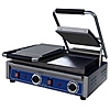 Globe GSGDUE10 Double Panini Grill with Smooth Plates