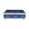 Globe Countertop GHP36G 36" 6-Burner Gas Hot Plate