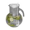 Gourmet Display JC100CS Small Case Pack Glass Pitcher with Ice Core