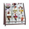 H.Wilson WMRM33 Mahogany 33 Pocket Lit Rack