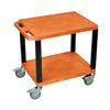 H.Wilson WT26ORE Orange Multi-Purpose Utility Cart
