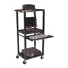 H.Wilson WTM8E 3 Shelf Mobile Computer Workstation