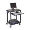 H.Wilson WTM9E 2 Shelf Mobile Computer Workstation