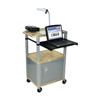 H.Wilson WTPS42TNCE Tan Presentation Cart