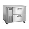 Hoshizaki HUF40A-D One Door Self-Contained Undercounter Freezer with Drawers