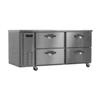 Hoshizaki HUR68A-D Two Doors Self-Contained Undercounter Refrigerator with Drawers