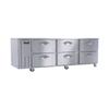 Hoshizaki HUR96A-D Three Doors Self-Contained Undercounter Refrigerator with Drawers