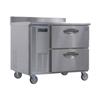 Hoshizaki HWF40A-D One Door Self-Contained Worktop Freezer with Drawers