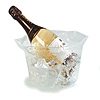 Carlisle IG101107 Acrylic Wine/Ice Buckets with Handles