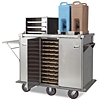 Crimsco Heated 72-Tray Delivery Cart