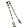 Economy 3-3/4" Stainless Steel Sugar Tongs