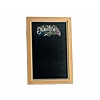 International Patterns Comet 25" x 28" Oak-Frame Light Writer Sign