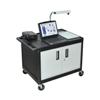 Luxor LE27-B Tow Self A/V Cart with Cabinet