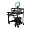 Luxor LEM32TWRTK-B Workstation with Tower and Pullout Tray