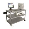 Luxor LEW35-G 3 Shelf Extra Wide Workstation