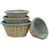 Matfer Bourgeat Extra Banneton Linen Lined Basket