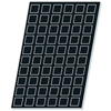 Matfer Bourgeat Demarle Flexipan Tartelettes Square - Sheet of 20