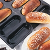 Matfer Bourgeat Demarle Flexipan Long Briochettes - Sheet of 12