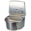 Matfer Bourgeat Monobloc Wash Hand Basin Oval Shaped