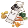 Matfer Bourgeat Stainless Steel Mandoline, Complete with Pusher