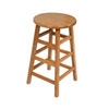 John Boos 24"H Natural Oak Stool