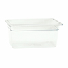 Thunder Group 1/3-Size 6"D Polycarbonate Food Pan