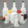 Carlisle PS701B00 Store 'N Pour Assorted Colors Half-Gallon Complete Units