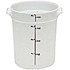 Cambro Translucent 4 qt. Round Food Storage Containers