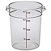 Cambro Camwear 4 qt. Round Food Storage Containers