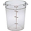 Cambro Camwear 8 qt. Round Food Storage Containers