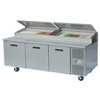 Randell 8395N Preparation Table Raised Condiment Rail