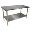 John Boos S14069 14-Gauge Stainless Steel-Top Work Table