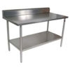 John Boos S16019 16-Gauge Stainless Steel-Top Work Table