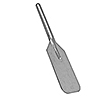 Economy 42" Stainless Steel Kettle Paddle