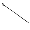 Economy 10" Stainless Steel Skewers with Oval Loops