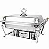 Economy Full-Size Chafer w/Wood Handles