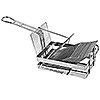 Economy Tostada Fryer Basket