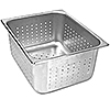 Economy Perforated Anti-Jam 1/2 Size, 2-1/2" D Steam Table Pans