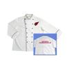 Tailgate NCW2M NFL White Premium Chef Coat Medium