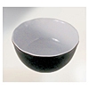 Thunder Group Black Pearl Melamine 11-1/4" x 4-1/4" Large Serving Bowl