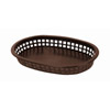 Economy 10-3/4" Oval Plastic Food Baskets