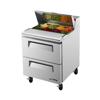 Turbo Air TST-28SD-D2 2 Drawer Sandwich Salad Table