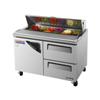 Turbo Air TST-48SD-D2 2 Drawer Sandwich Salad Table