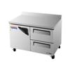 Turbo Air TWF-48SD-D4 4 Drawer Worktop Freezer