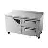 Turbo Air TWR-60SD-D2 2 Drawer Worktop Refrigerator