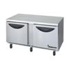 Victory VUR-60-SST 60" Two Section Worktop Refrigerator