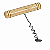 Economy Wood-Handle Cork Screw