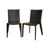 Wholesale Interiors ALC-1318-BR Semele Leather Dining Chair Set