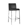 Wholesale Interiors ALC-2213-75-BK Mesa Black Leather Bar Stool