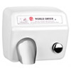 World Dryer Cast Iron Push Button Hand Dryer - Surface Mounting